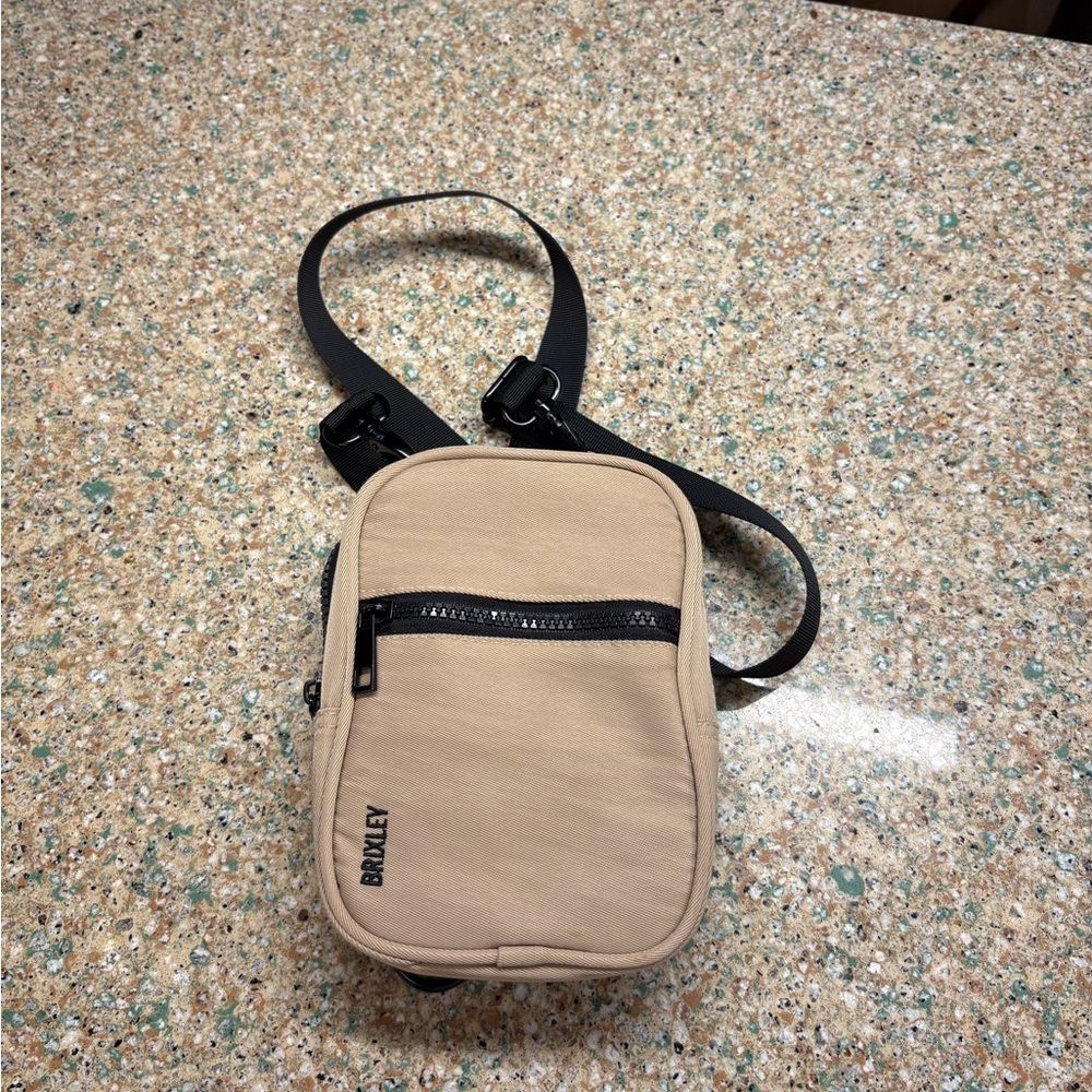 Brixley Tan Crossbody Sling